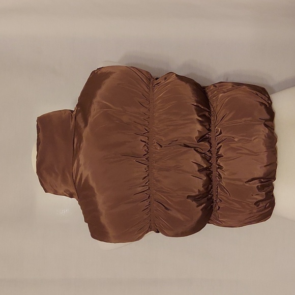 FB Sister Brown Puffer Vest - Picture 9 of 11